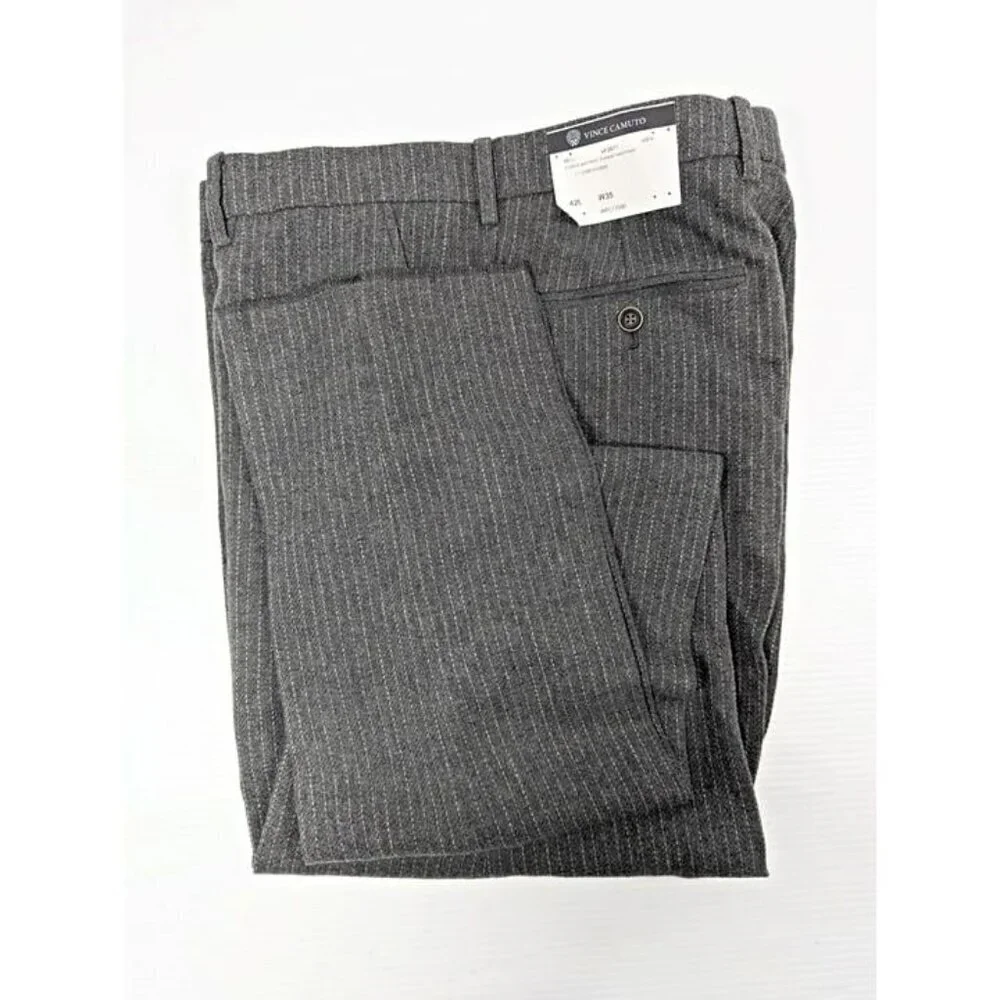 Vince Camuto Men's Bell 2-Piece Suit Light Gray Striped Size 42L/W35 (MSRP $150)
